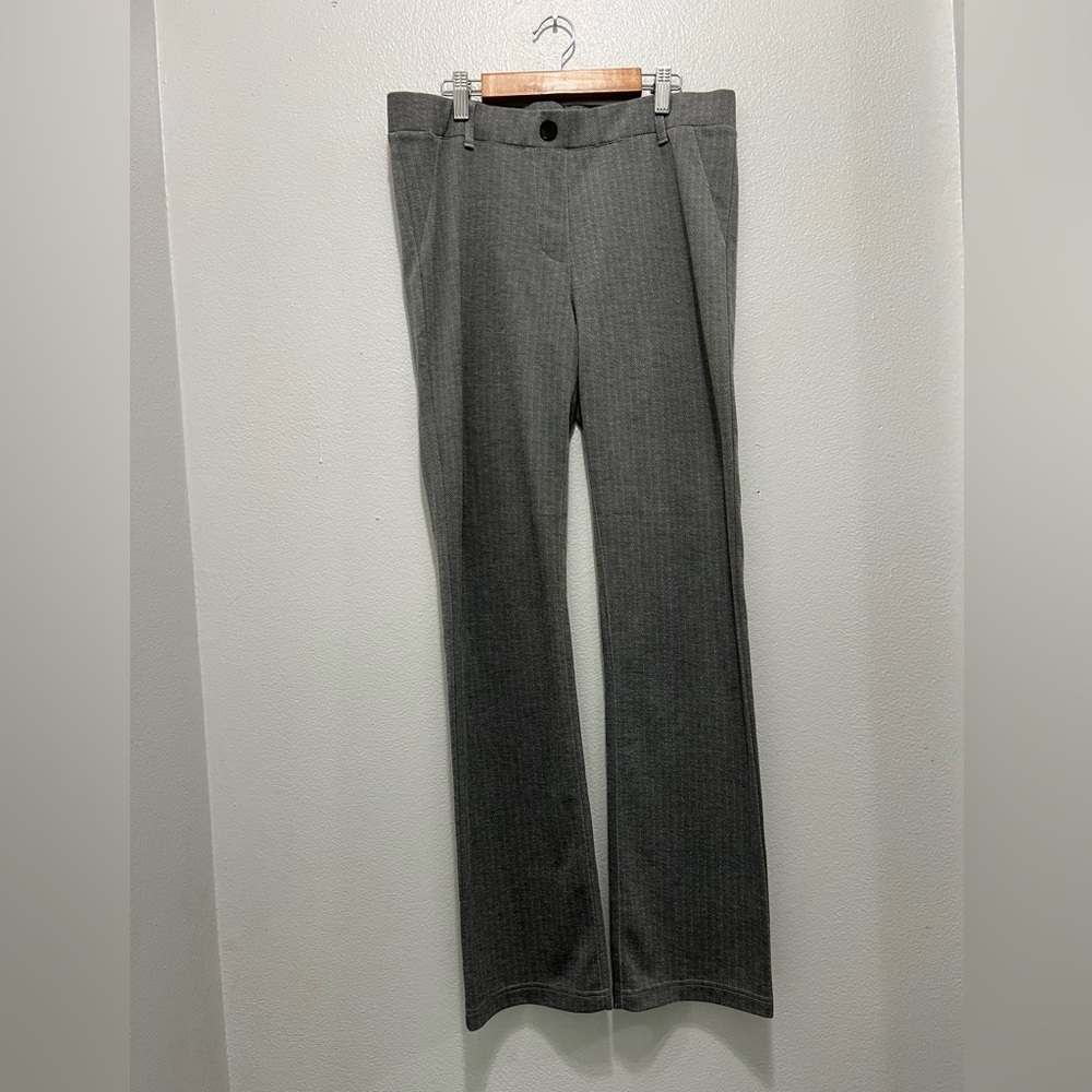 Betabrand size medium straight leg herringbone dress yoga pants